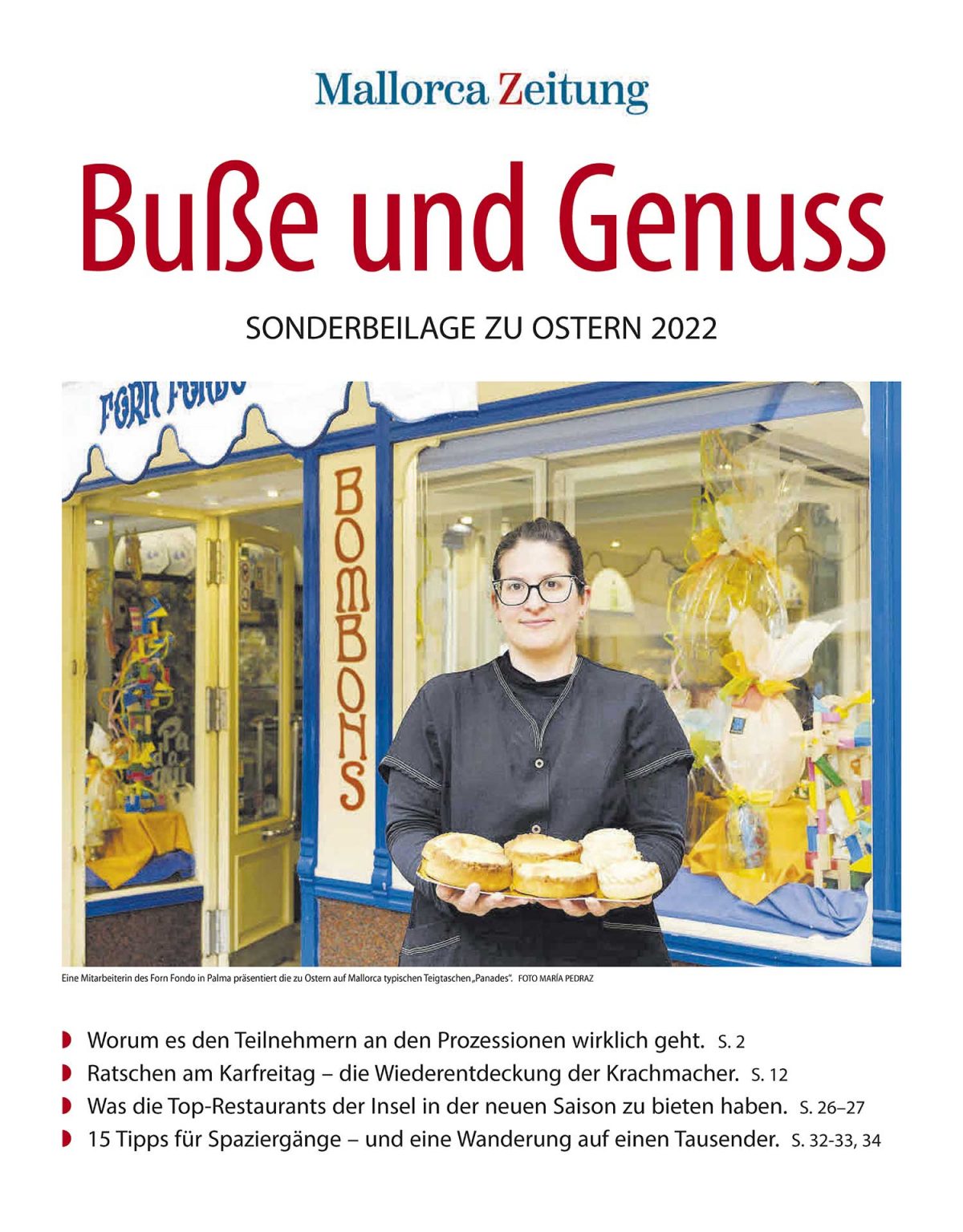 Buße und Genuss